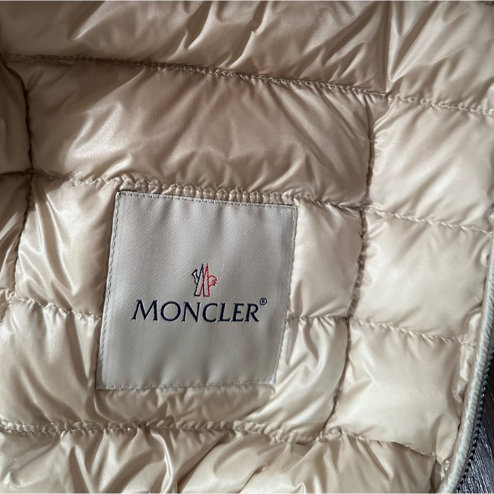Moncler Perforated Leather Jacket (NWT) - Picture 6 of 8